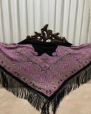 روسری پشمی - ابریشم ایتالیایی - کد 1338