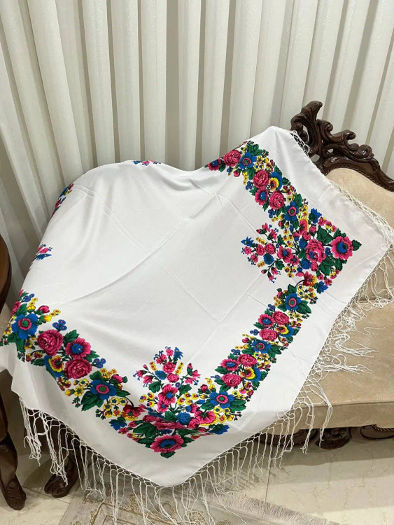 چارقد نخ ترک چهارفصل وارداتی - کد 1339