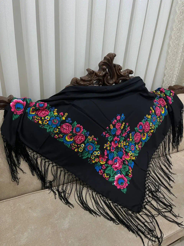 چارقد نخ ترک چهارفصل وارداتی - کد 1339