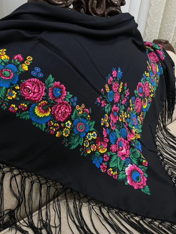 چارقد نخ ترک چهارفصل وارداتی - کد 1339