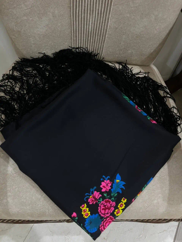 چارقد نخ ترک چهارفصل وارداتی - کد 1339