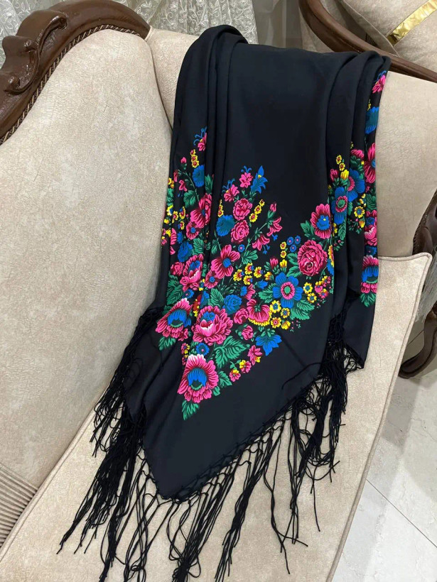 چارقد نخ ترک چهارفصل وارداتی - کد 1339