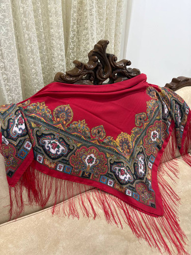 چارقد ایتالیایی چارقد پشمی چارقد ترک چارقد ترکمن چارقد دست بافت زنان ترکمن