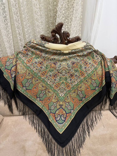 چارقد ایتالیایی چارقد پشمی چارقد ترک چارقد ترکمن چارقد دست بافت زنان ترکمن