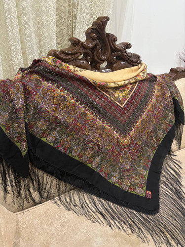 چارقد ایتالیایی چارقد پشمی چارقد ترک چارقد ترکمن چارقد دست بافت زنان ترکمن