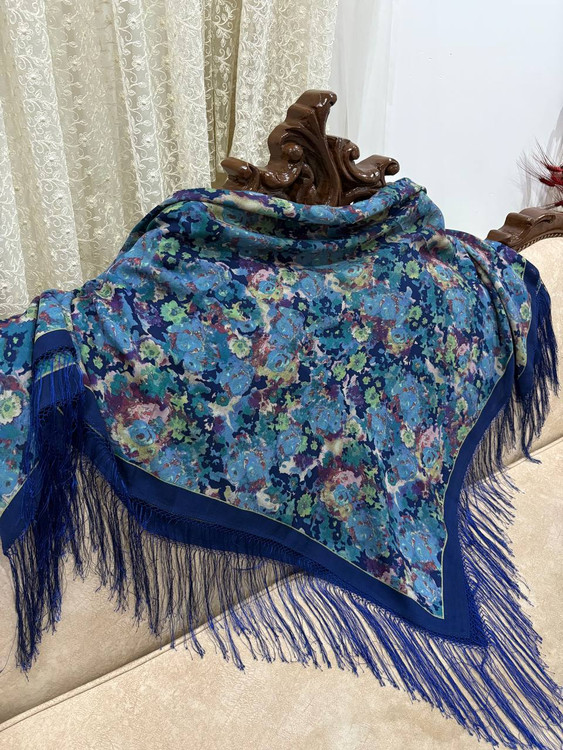 چارقد ایتالیایی چارقد پشمی چارقد ترک چارقد ترکمن چارقد دست بافت زنان ترکمن