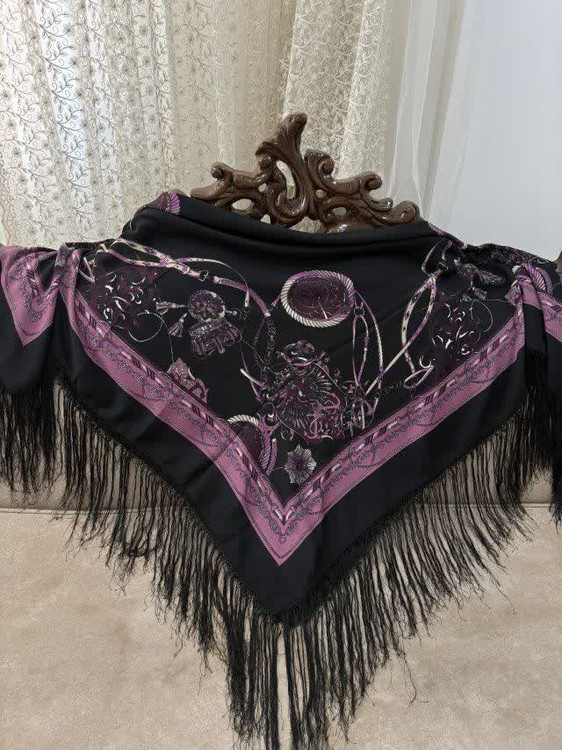 چارقد ایتالیایی چارقد پشمی چارقد ترک چارقد ترکمن چارقد دست بافت زنان ترکمن