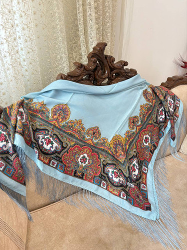 چارقد ایتالیایی چارقد پشمی چارقد ترک چارقد ترکمن چارقد دست بافت زنان ترکمن