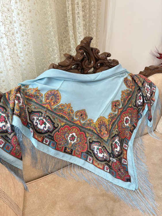 چارقد ایتالیایی چارقد پشمی چارقد ترک چارقد ترکمن چارقد دست بافت زنان ترکمن