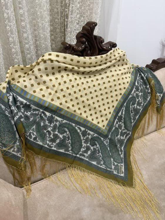 چارقد ایتالیایی چارقد پشمی چارقد ترک چارقد ترکمن چارقد دست بافت زنان ترکمن