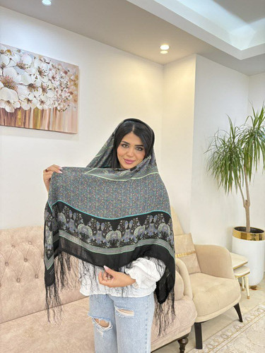 چارقد ایتالیایی چارقد پشمی چارقد ترک چارقد ترکمن چارقد دست بافت زنان ترکمن