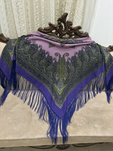 چارقد ایتالیایی چارقد پشمی چارقد ترک چارقد ترکمن چارقد دست بافت زنان ترکمن