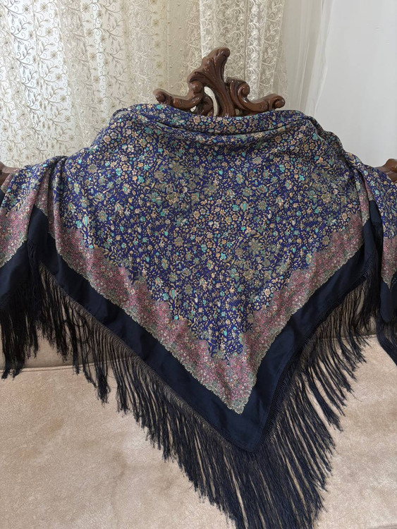 چارقد ایتالیایی چارقد پشمی چارقد ترک چارقد ترکمن چارقد دست بافت زنان ترکمن