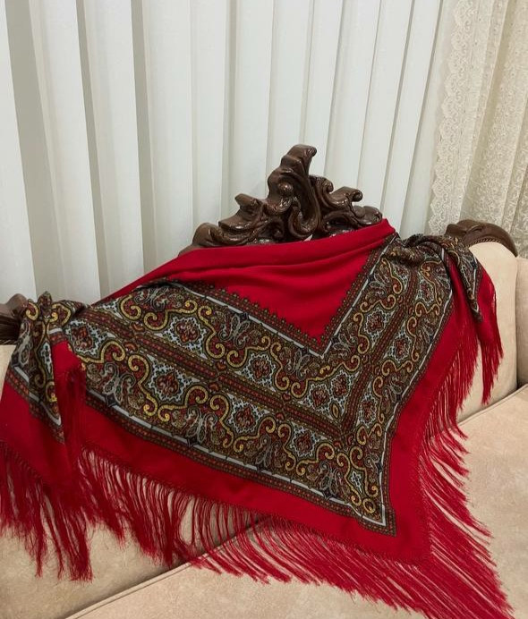 چارقد ایتالیایی چارقد پشمی چارقد ترک چارقد ترکمن چارقد دست بافت زنان ترکمن