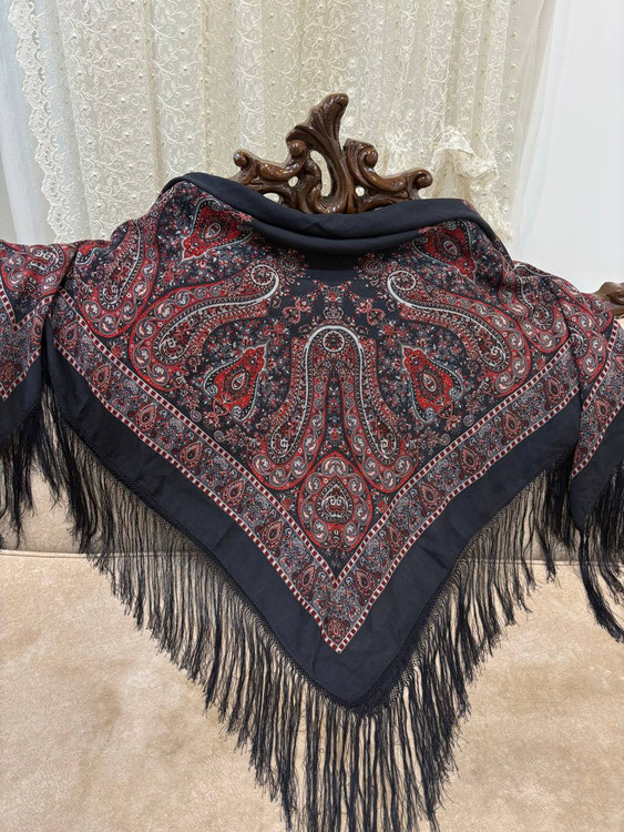 چارقد ایتالیایی چارقد پشمی چارقد ترک چارقد ترکمن چارقد دست بافت زنان ترکمن