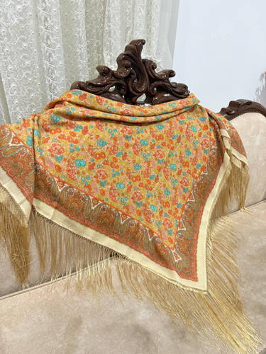 چارقد ایتالیایی چارقد پشمی چارقد ترک چارقد ترکمن چارقد دست بافت زنان ترکمن