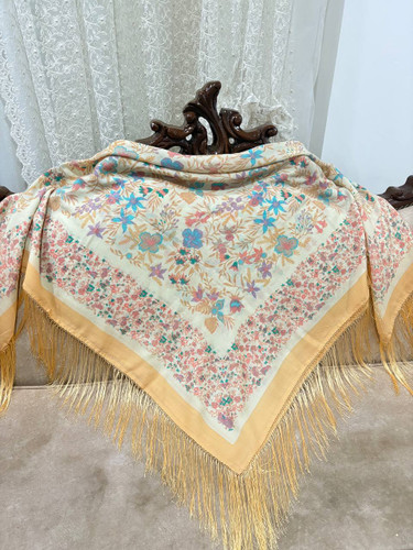 چارقد ایتالیایی چارقد پشمی چارقد ترک چارقد ترکمن چارقد دست بافت زنان ترکمن