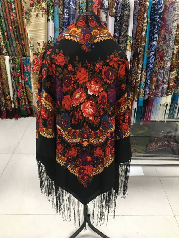 چارقد نخی ترک خوشرنگ_کد1749