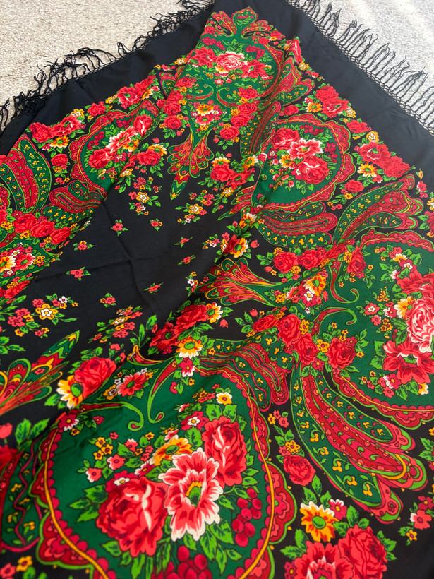 چارقد اصل پشمی کدــ۱۵۷۴