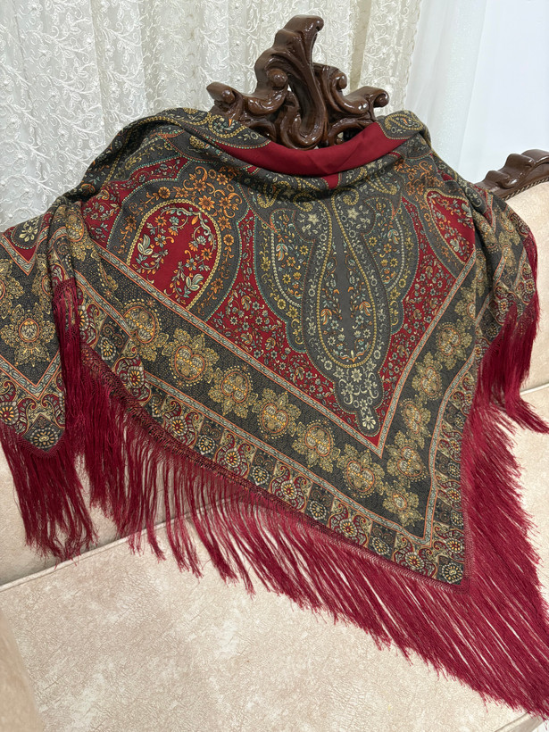 روسری ترکمن ایتالیایی_کد1799