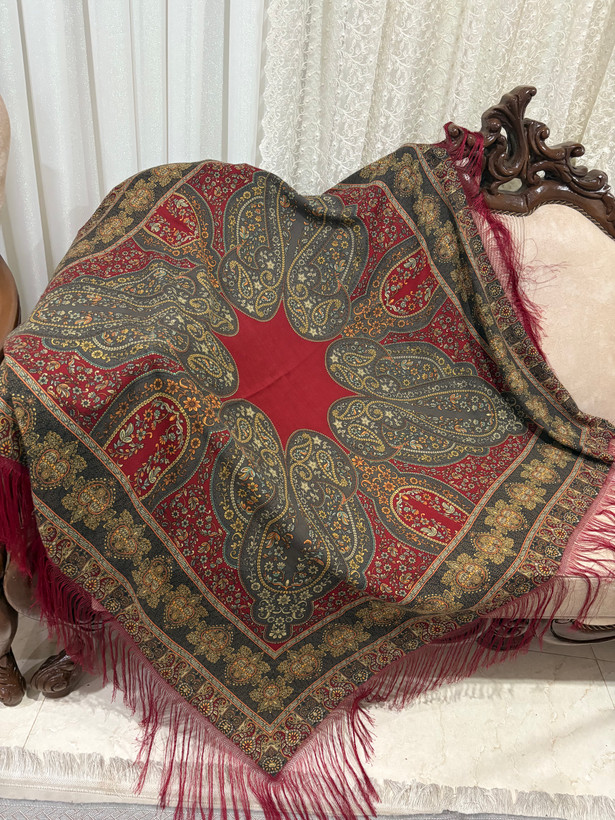 روسری ترکمن ایتالیایی_کد1799