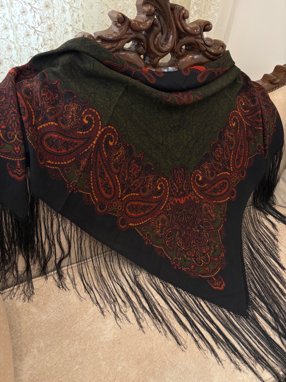 چارقد ایتالیایی نقش گیپوری ـ۱۹۳۵