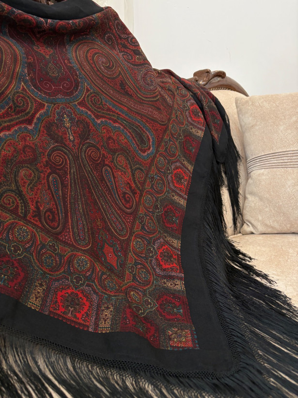 روسری ایتالیایی زرشکی ـ۱۹۳۷