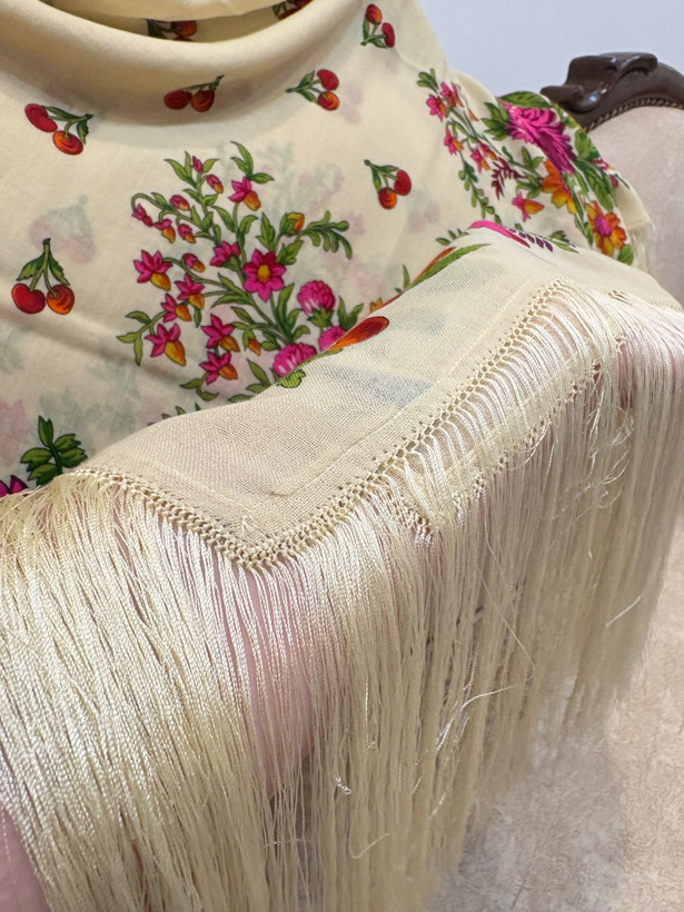 چارقد ایتالیایی عروس ترکمن کدـ۱۹۴۵