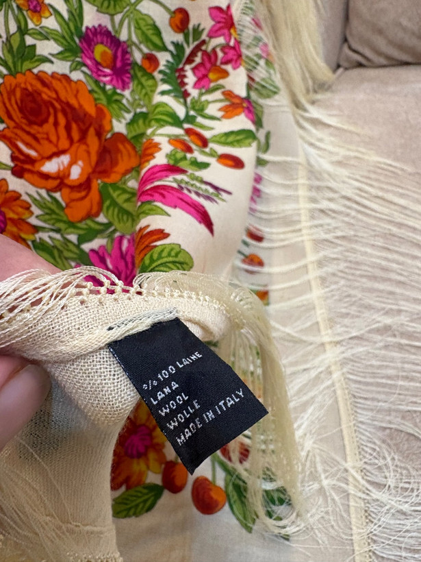 چارقد ایتالیایی عروس ترکمن کدـ۱۹۴۵