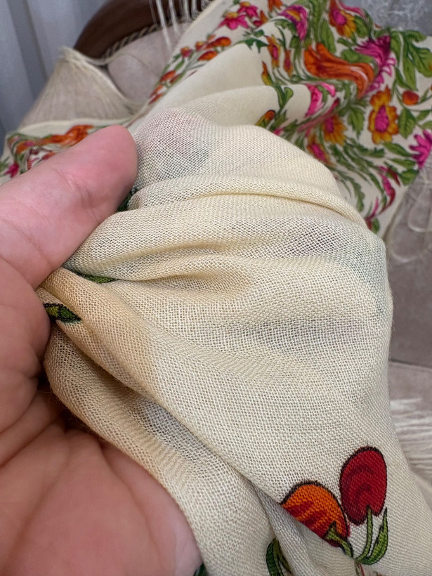 چارقد ایتالیایی عروس ترکمن کدـ۱۹۴۵