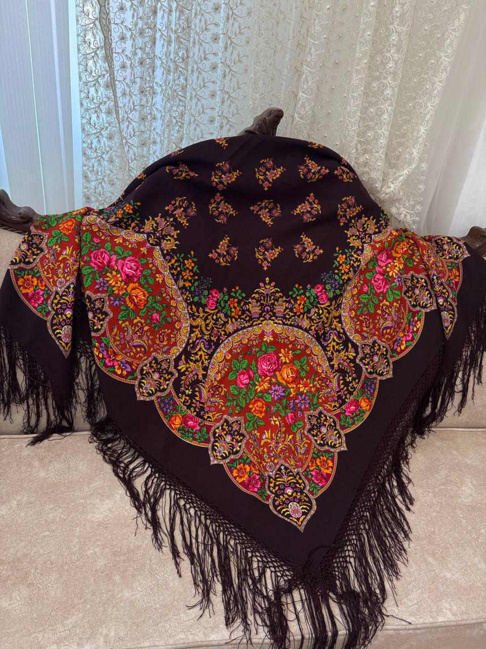 چارقد پشمی صنم اصل روس ۱۹۶۶