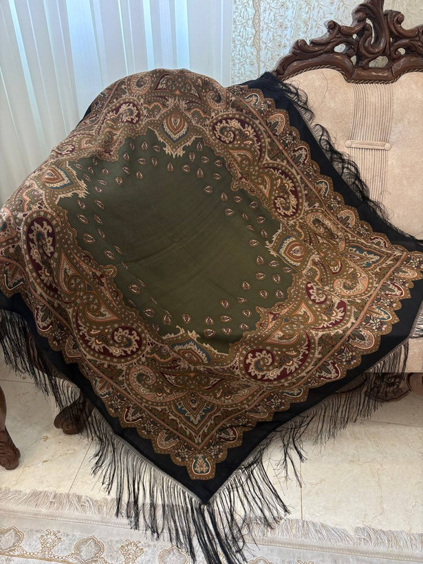 چارقدایتالیایی سبز یشمی ۱۹۶۸