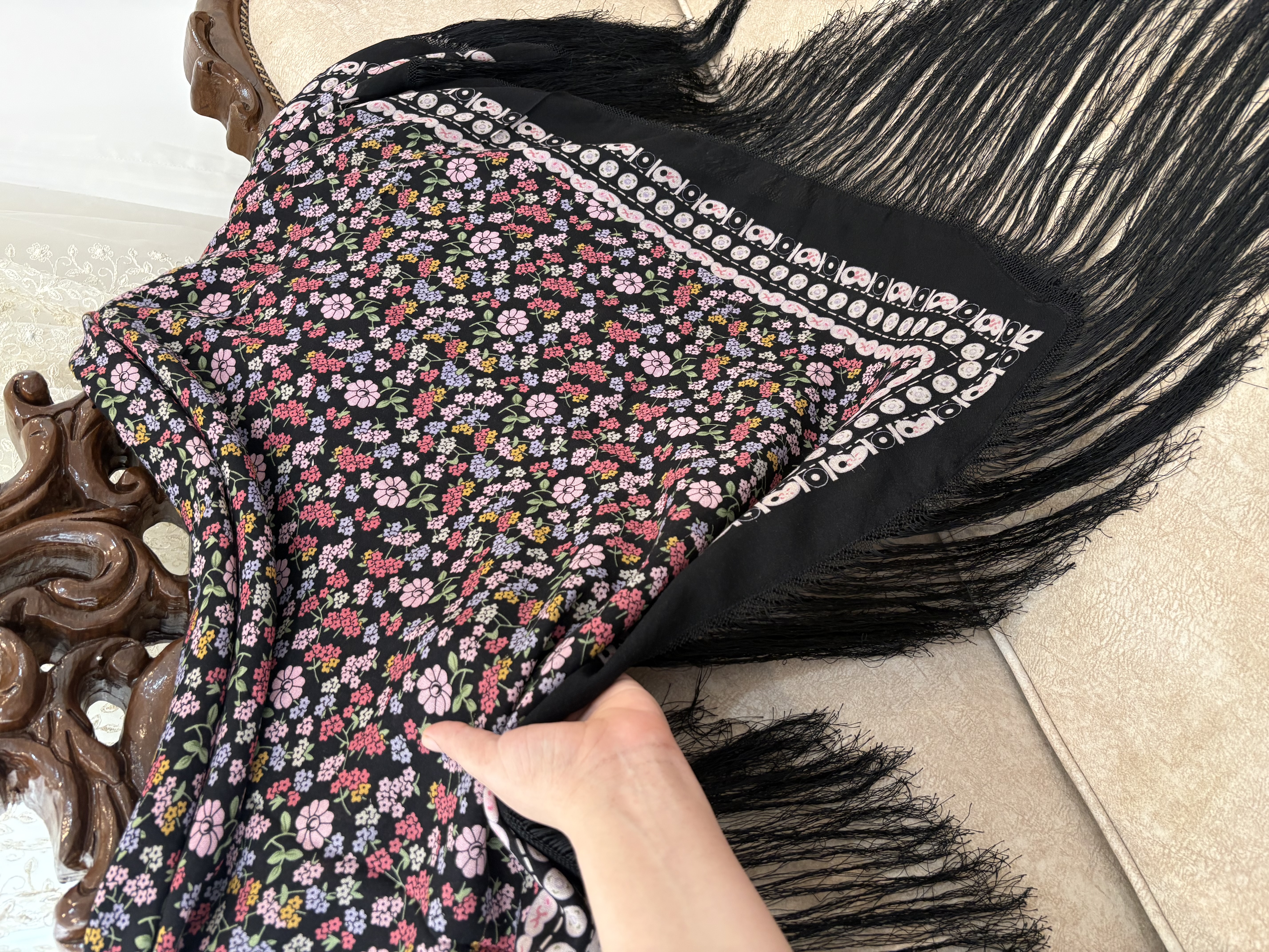 روسری ترکمنی گلریز ۱۹۸۵