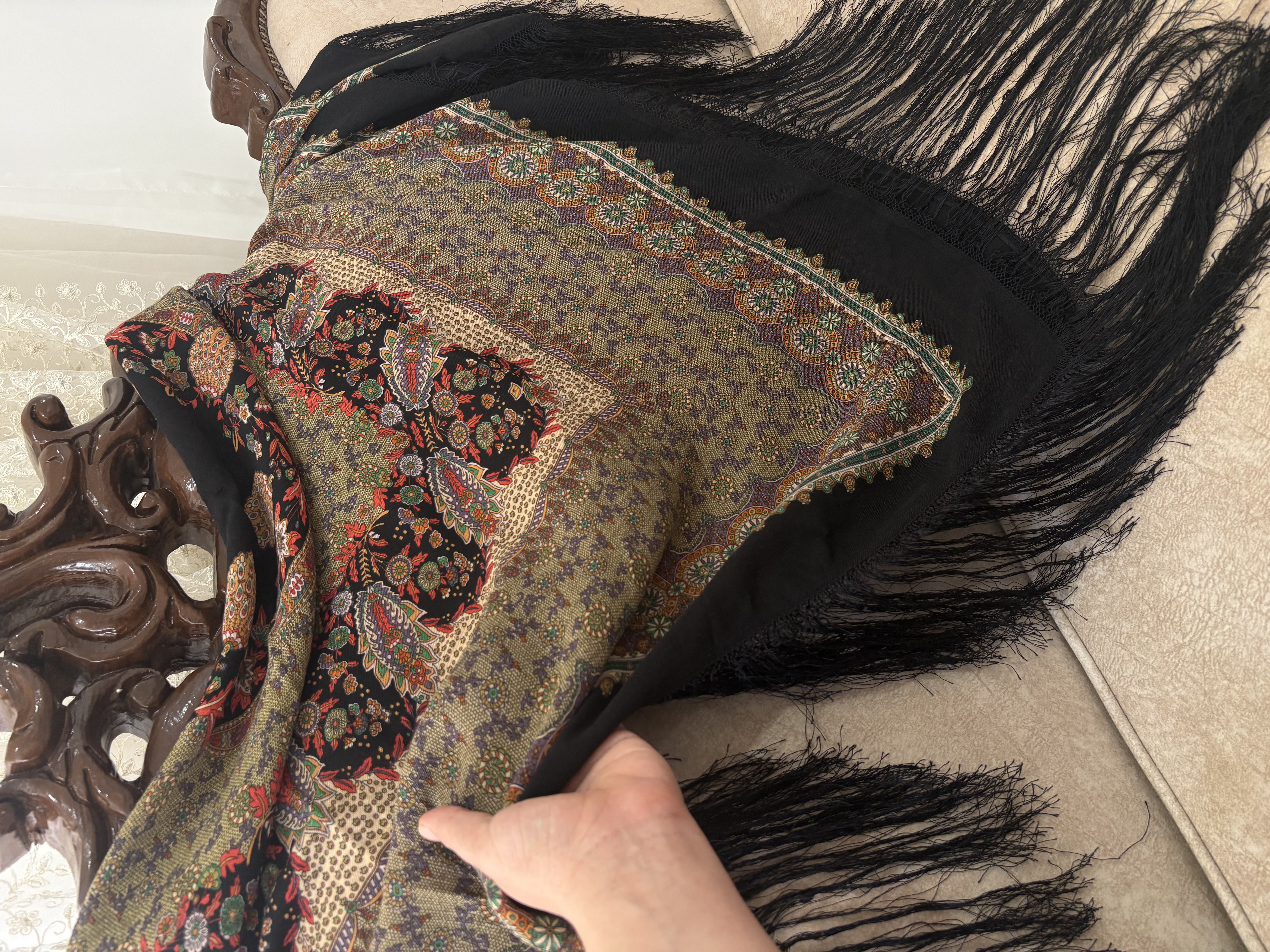 روسری ترکمنی گلریز_۱۹27