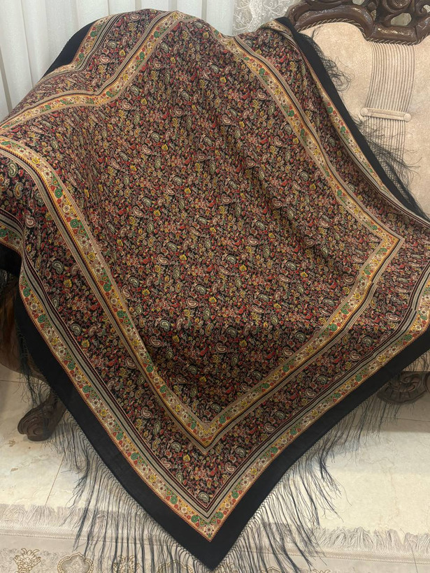 چارقد ایتالیایی ترمه ریز کد1997