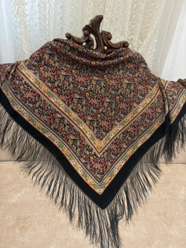 چارقد ایتالیایی ترمه ریز کد1997