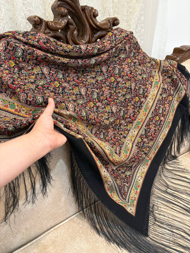 چارقد ایتالیایی ترمه ریز کد1997