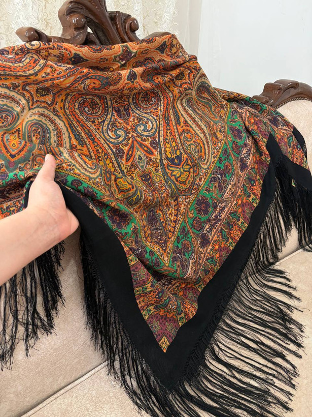 چارقد ایتالیایی آجری خوشرنگ ۲۰۰۲