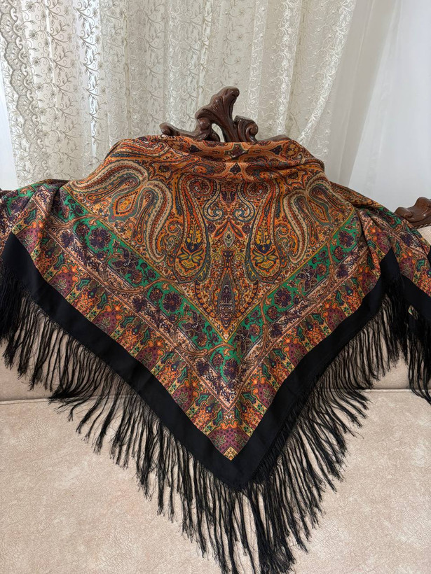 چارقد ایتالیایی آجری خوشرنگ ۲۰۰۲