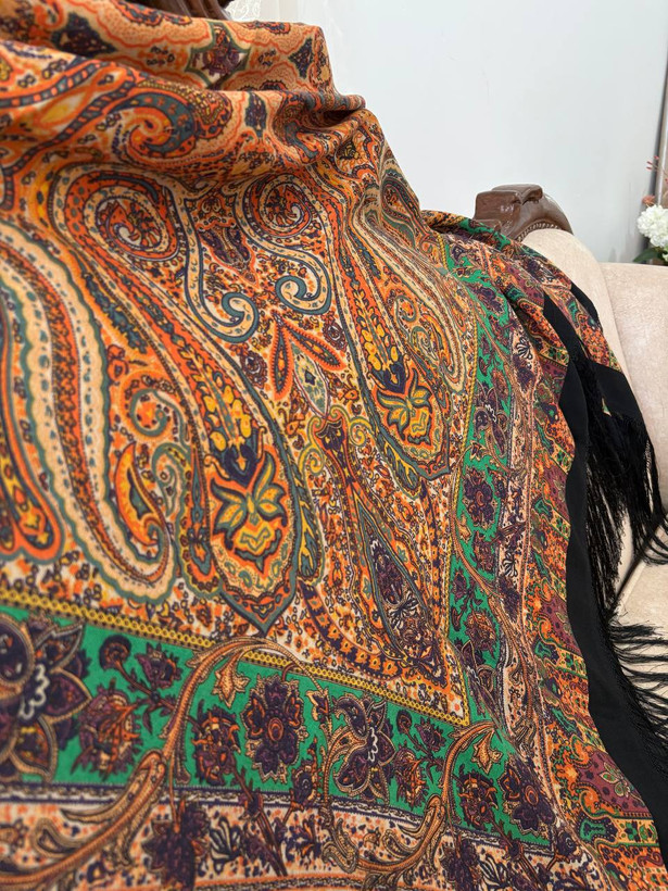 چارقد ایتالیایی آجری خوشرنگ ۲۰۰۲