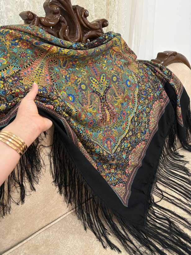 چارقد ایتالیایی گلریز تاج کد۲۰۱۳