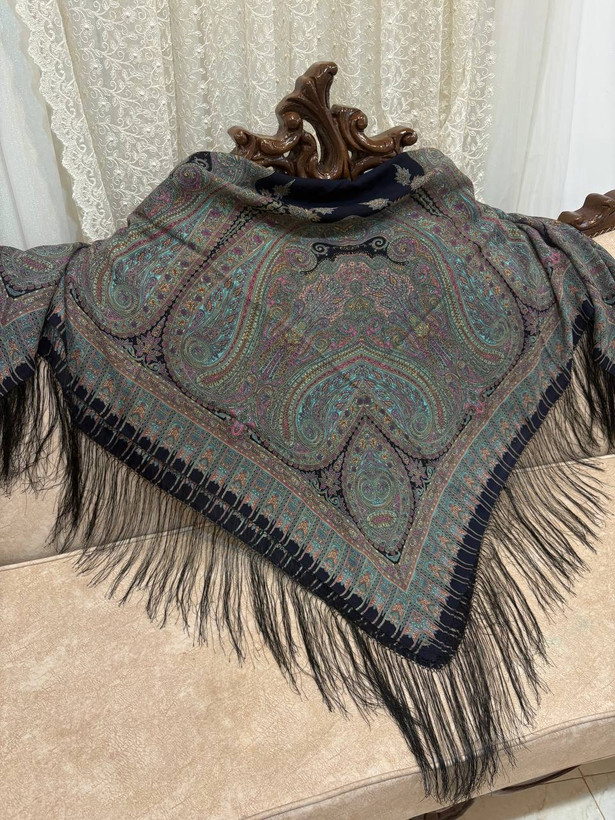 چارقد طوسی سرمه ای کد۲۰۲۸