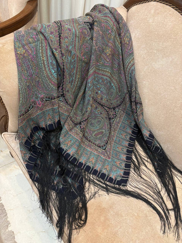 چارقد طوسی سرمه ای کد۲۰۲۸