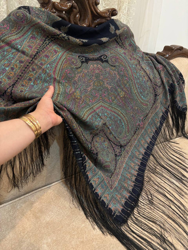 چارقد طوسی سرمه ای کد۲۰۲۸