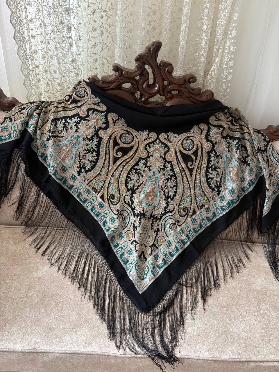 چارقد ایتالیایی مشکی ۲۰۳۵