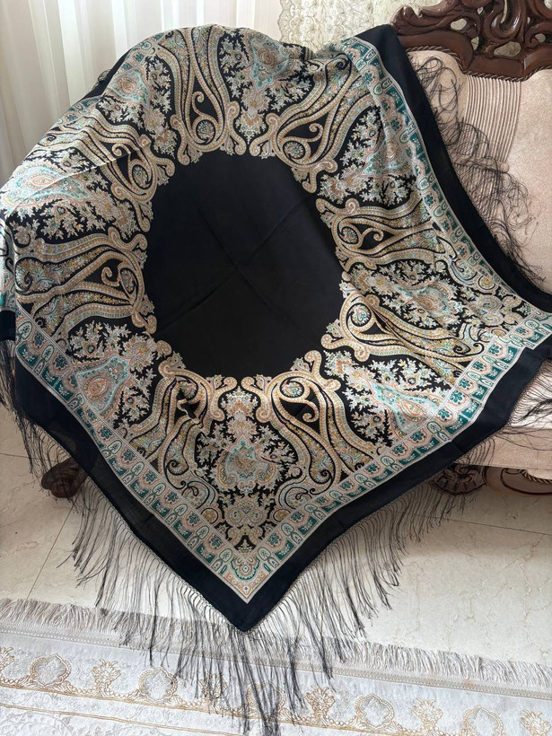 چارقد ایتالیایی مشکی ۲۰۳۵