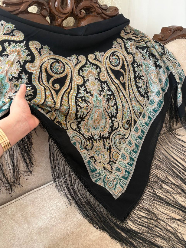 چارقد ایتالیایی مشکی ۲۰۳۵
