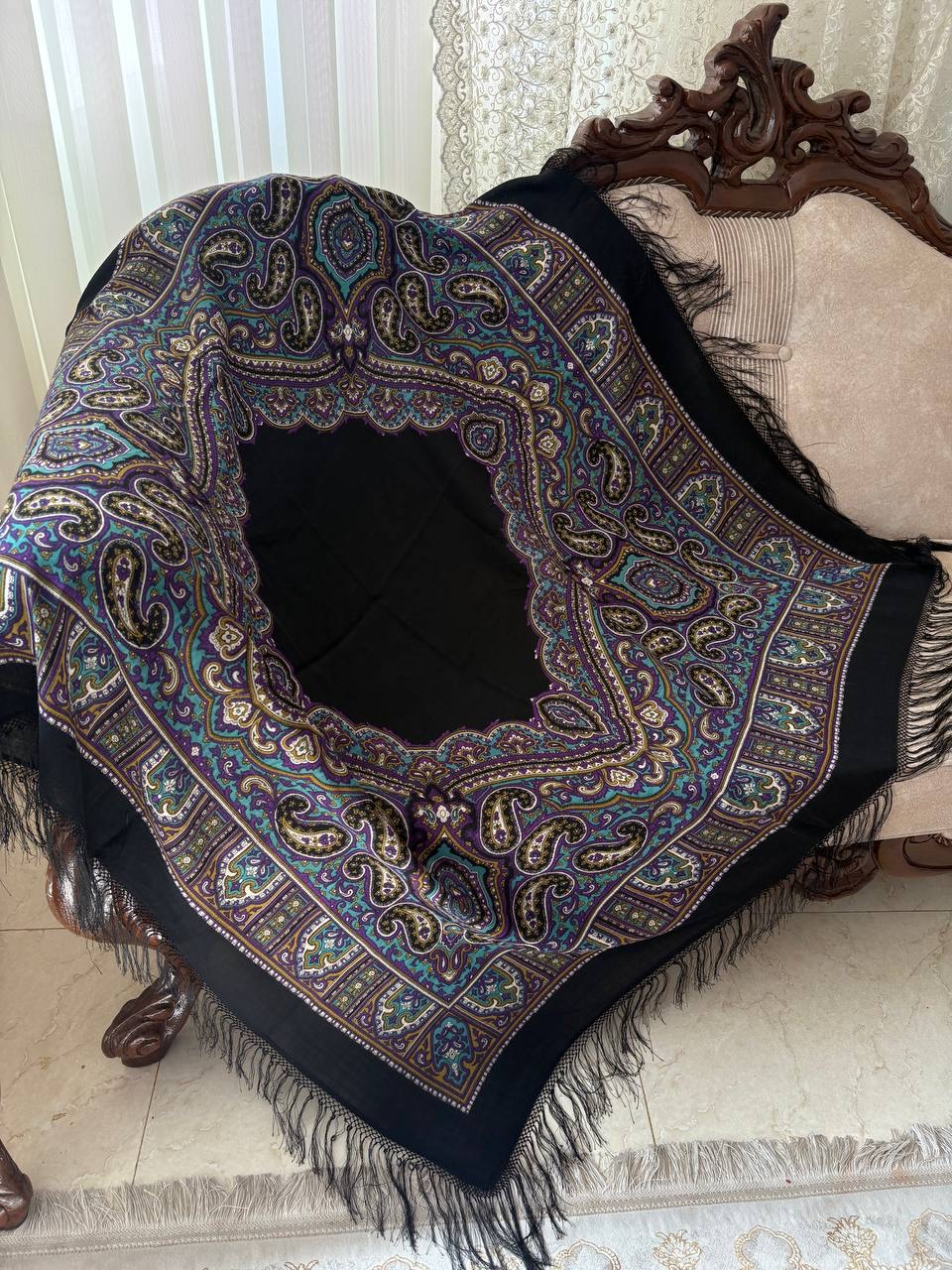 چارقد ایتالیایی وسط مشکی ۲۰۴۱