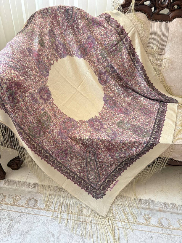 چارقد ایتالیایی شیری عروسانه ۲۰۴۲