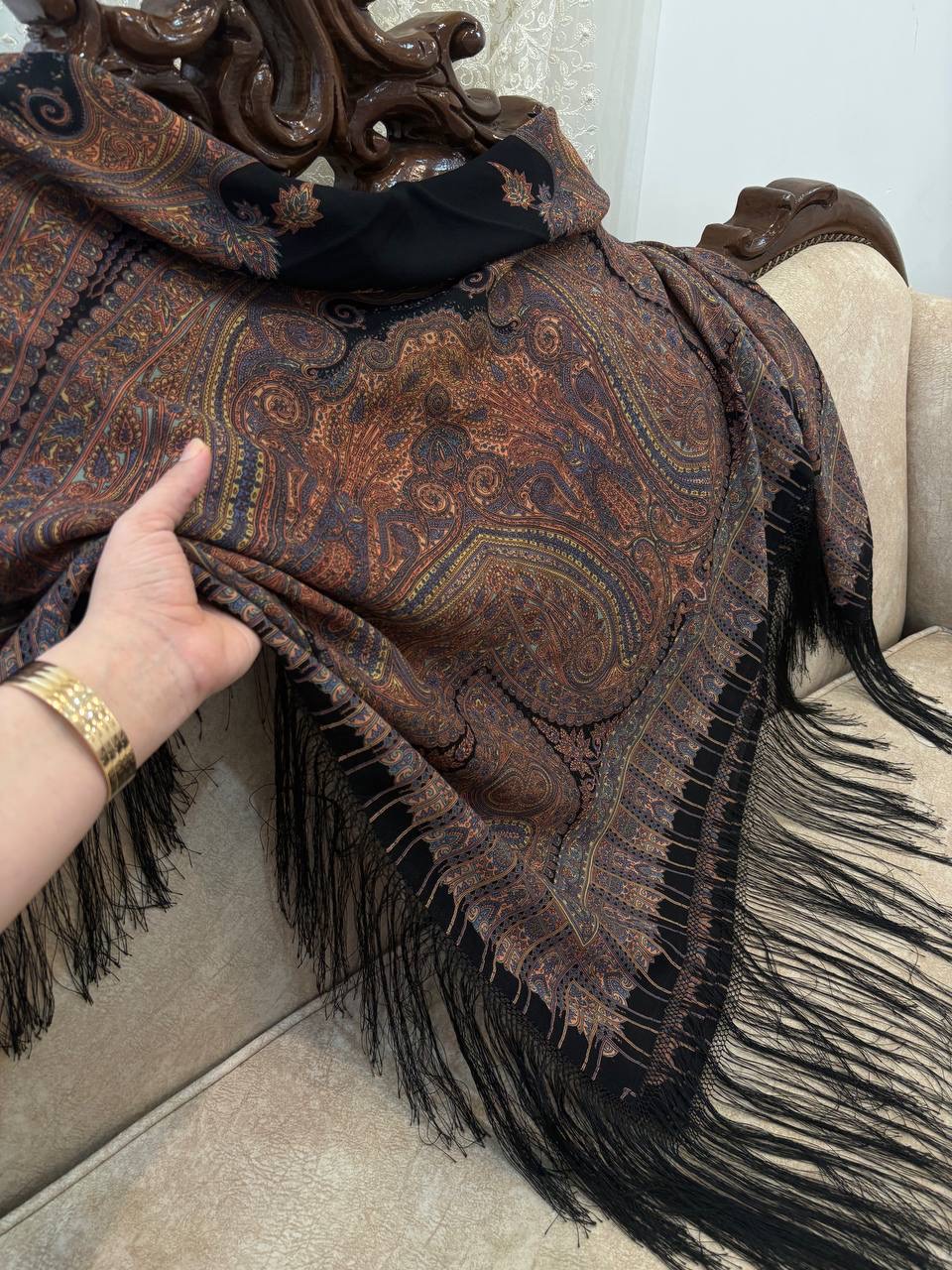 چارقد مسی مشکی جذاب_ ۲۰۵۵